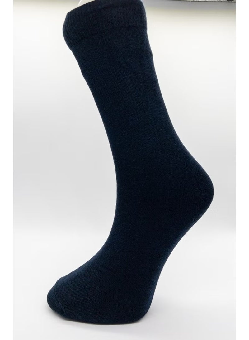 Ciho Socks Men's Cotton 6 Pairs Solid Colors Socket Socks - Image 2